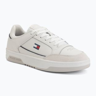 Scarpe da uomo Tommy Hilfiger TJM Cupsole Leather ecru