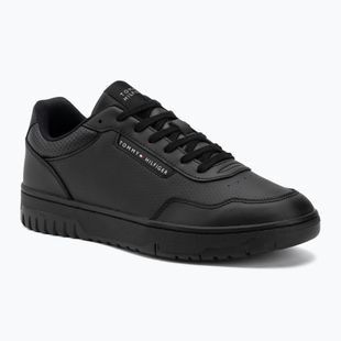 Scarpe da uomo Tommy Hilfiger Basket Core Leather black