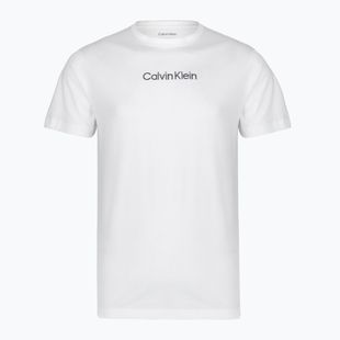 T-shirt da uomo Calvin Klein 000NM2748E Crew Neck classic white w/ blue nights