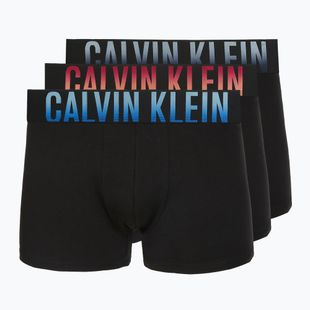 Boxer da uomo Calvin Klein LV00NB4626 Trunk blck bdies w pln air drk sphire/wld