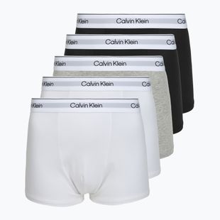 Boxer da uomo Calvin Klein LV00NB4437 Relaxed Fit Trunk grey heather/black/classic white