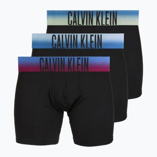 Boxer da uomo Calvin Klein LV00NB4622 Boxer Brief blck bodies w/ plein air psdn blue/