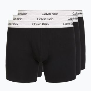 Boxer da uomo Calvin Klein LV00NB4731 Boxer Brief black w/ silver haze wbs