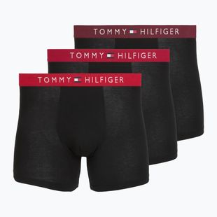 Boxer da uomo Tommy Hilfiger Boxer Brief medium red/rasp juice/burgundy