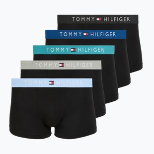Boxer da uomo Tommy Hilfiger Trunk black/ant silver/ves blue/opu bl/haz te