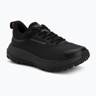 Scarpe da uomo Tommy Hilfiger The Canyon X Knit triple black