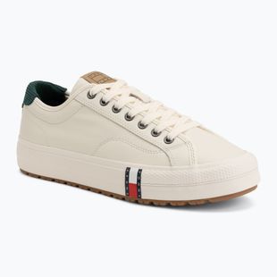 Scarpe da uomo Tommy Hilfiger Archive Y2K Cleat Leather ivory petal/velvet green