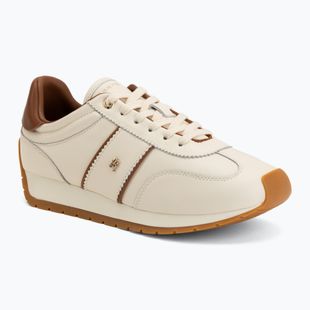 Scarpe da donna Tommy Hilfiger Th Premium Casual Runner beige allover 06