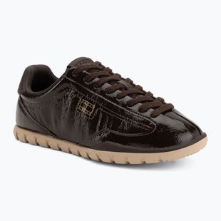 Scarpe da donna Tommy Hilfiger Tj Low Runner Soft Naplak fondant brown
