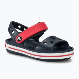 Crocs Crockband Bambini Sandalo navy/rosso