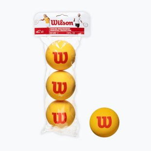 Palline da tennis per bambini Wilson Starter Tour Foam Tball 3 pezzi giallo WRZ258900