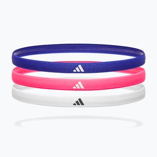 Fasce per la testa adidas Hairbands 3 pack lucid blue/lucid pink/white