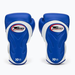 Guanti da boxe Twins Special BGVL6 bianco/blu