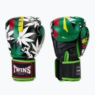 Twins Special Fancy FBGVL3-54 Guantoni da boxe verde erba/nero