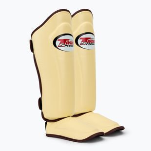 Protezioni per tibia e piede Twins Special SGL10 vaniglia