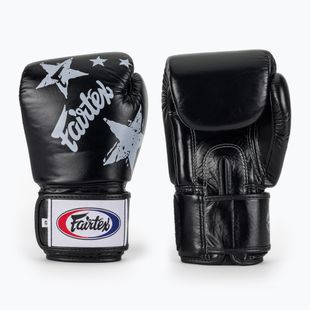 Guanti da boxe Fairtex "Tight-Fit" Design-Nation Prints Collection nero