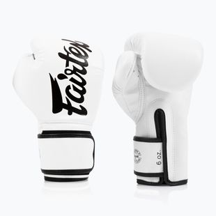 Guanti a piedi nudi in microfibra Fairtex, bianco