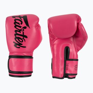 Guanti a piedi nudi Fairtex Microfiber rosa/nero