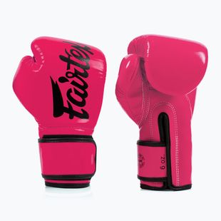Guanti a piedi nudi Fairtex Microfiber rosa/nero