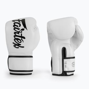 Guanti a piedi nudi in microfibra Fairtex, bianco