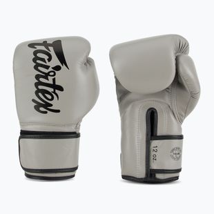 Guanti a dita nude grigi in microfibra Fairtex