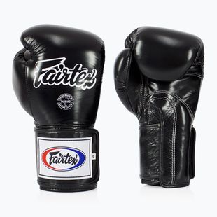 Guantoni da boxe Fairtex Super Sparring - Pollice bloccato nero