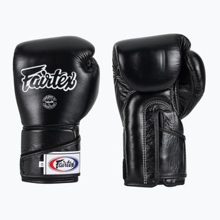 Guantoni da boxe Fairtex Stylish Angular Sparring - Pollice bloccato nero