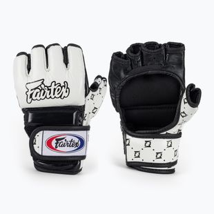 Guanti da grappling Fairtex Super Sparring bianco/nero