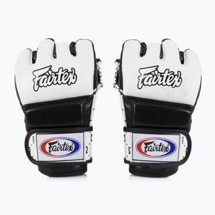 Guanti da grappling Fairtex Super Sparring bianco/nero