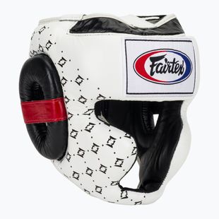 Casco da boxe Fairtex Super Sparring bianco/nero