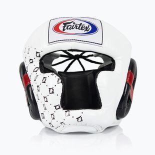 Casco da boxe Fairtex Super Sparring bianco/nero