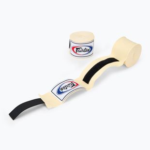 Fairtex Handwraps bende da boxe 455 cm bianco