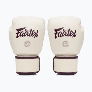 Guantoni da boxe in vera pelle Fairtex kaki