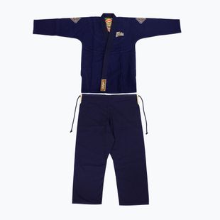 GI per jiu-jitsu brasiliano Fairtex 'Matchanu' blu navy
