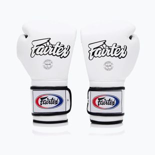 Guanti da boxe Fairtex Heavy Hitter's Mexican Style bianco/blu
