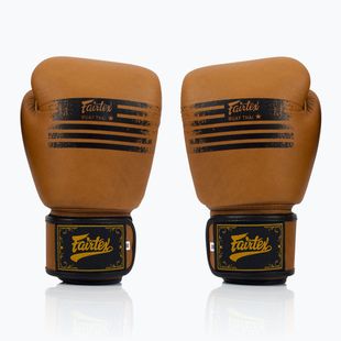 Guanti da boxe Fairtex Legacy Genuine marrone