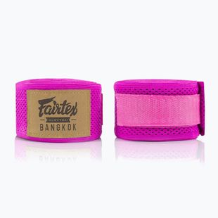 Fairtex Bendaggi elastici per boxe 455 cm rosa
