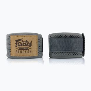 Fairtex Bendaggi elastici per boxe 455 cm grigio