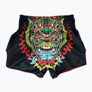 Pantaloncini da allenamento Fairtex Muay Thai BS1912 'Kabuki' nero