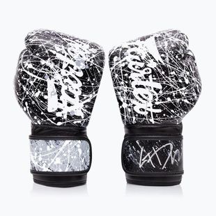 Guanti da pittore Fairtex Microfiber Art Collections nero/bianco