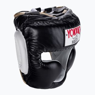 Casco sportivo da combattimento YOKKAO Training Headguard nero