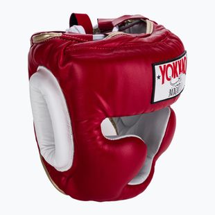 Casco sportivo da combattimento YOKKAO Training Headguard rosso