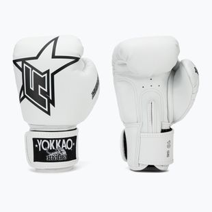 Guantoni da boxe YOKKAO Institution Boxing white