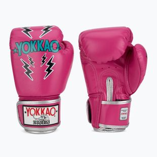 Guanti da boxe da uomo YOKKAO Stadium fucsia