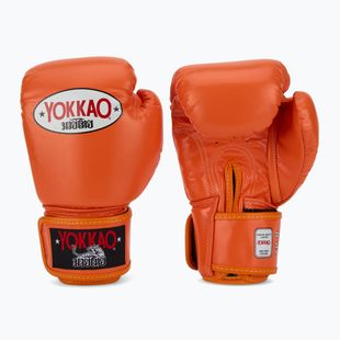 Guanti da boxe YOKKAO da uomo Matrix arancione ibis