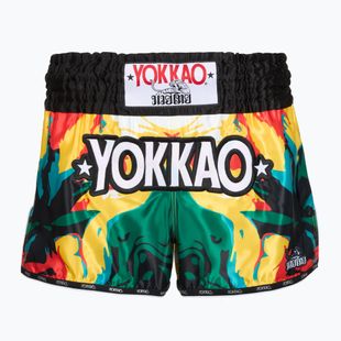 Pantaloncini da allenamento uomo YOKKAO Sunday Trip Muay Thai gold