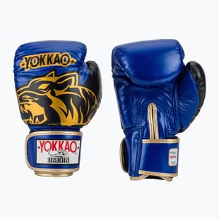 Guantoni da boxe YOKKAO Original Boxing Gloves electric blue