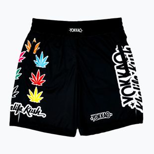 Pantaloncini da allenamento da uomo YOKKAO Khalifa Kush Workout black