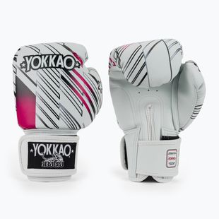 Guantoni da boxe YOKKAO Power Boxing white