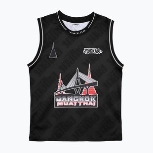 Maglietta da allenamento da uomo YOKKAO Basket Bridge Tank Top black